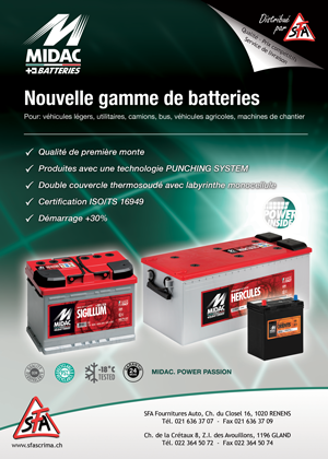 Batteries Midac